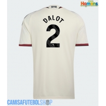 Camisa de time de futebol Manchester United Diogo Dalot #2 Replicas 3º Equipamento 2026-27 Manga Curta